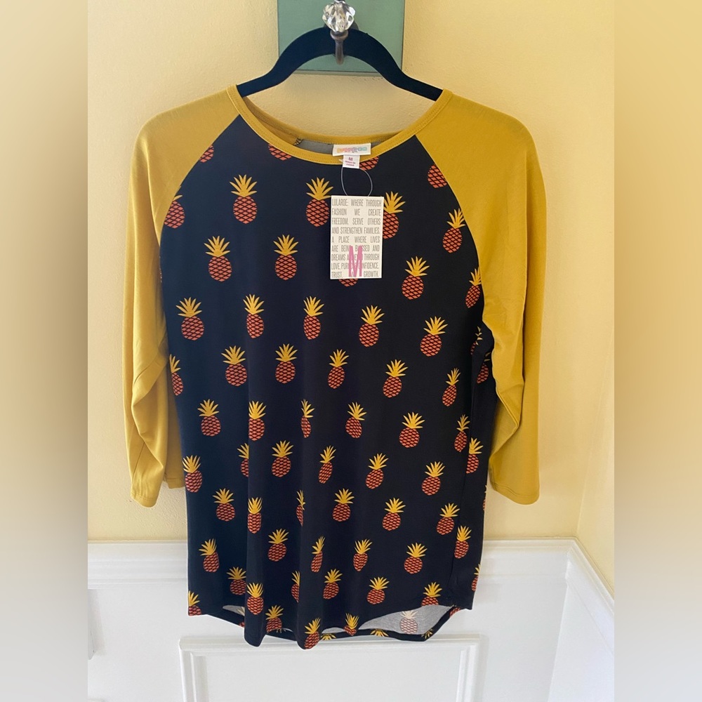 LuLaRoe Randy Baseball Tee - Picture 2 of 3